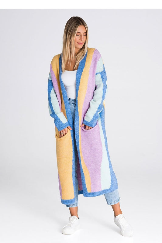 Langer Damen-Cardigan .