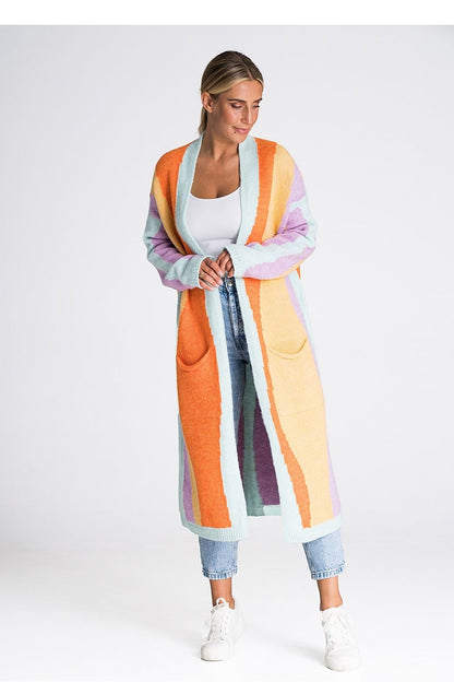 Langer Damen-Cardigan .
