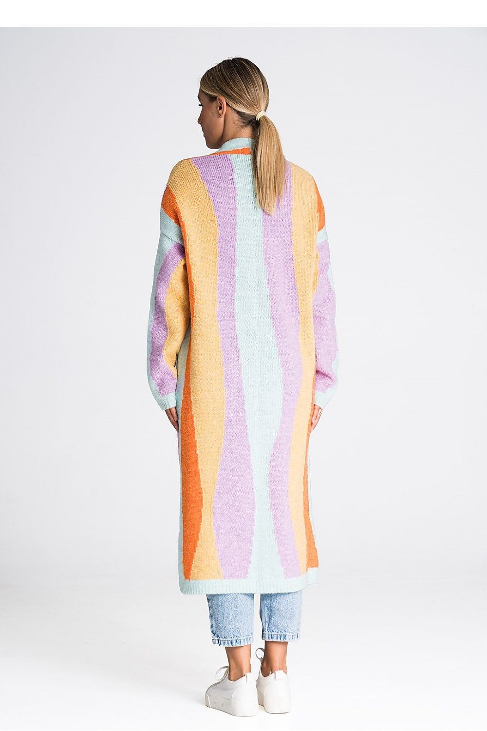 Langer Damen-Cardigan .