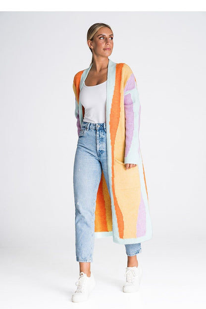 Langer Damen-Cardigan .