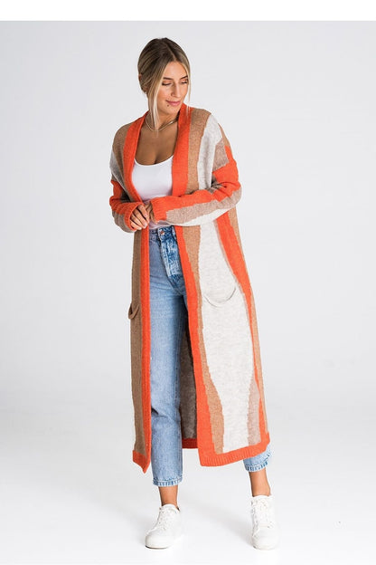 Langer Damen-Cardigan .