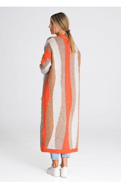 Langer Damen-Cardigan .